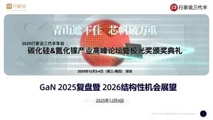 【行家说】GaN2025复盘暨2026结构性机会展望
