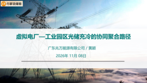 【兆万】虚拟电厂——工业园区光储充冷的协同聚合路径