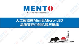 人工智能在Mini&Micro-LED 品质管控中的机遇与挑战